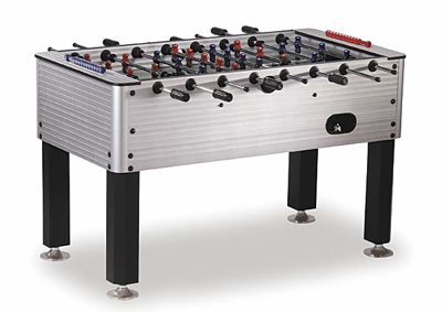 Chrome Foosball Table