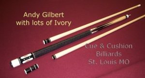 Andy Gilbert With Ivory