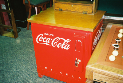 Antique Coke Cooler