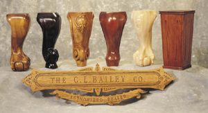 Leg And Stain Options Available For Cl Bailey Tables