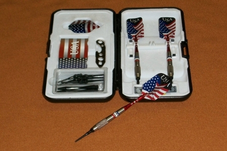 Patriotic dart set
